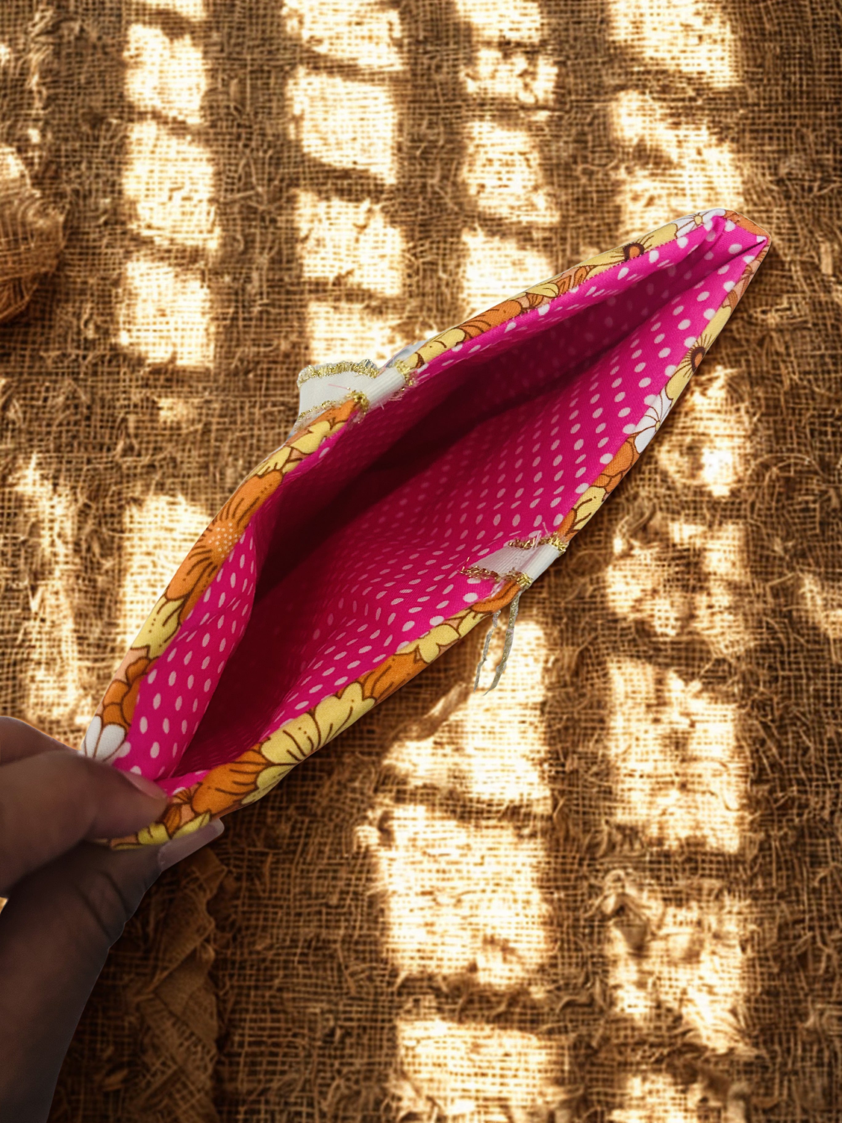 Handmade Luxe Fabric Sleeve for Tablet, eReader, Bible & Journal | Padded Kindle & Notebook Cover | Ribbon Closure