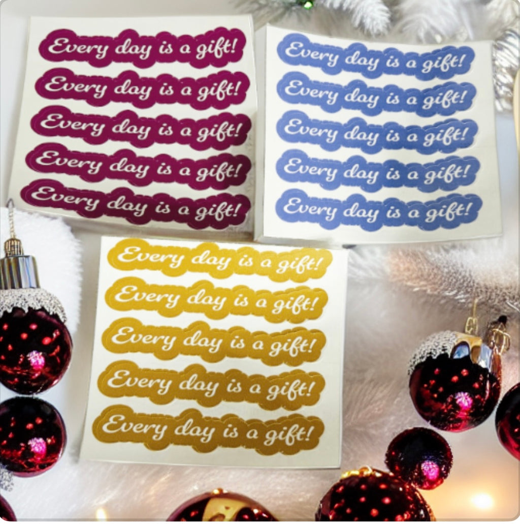 Journal Sticker Set – Inspiration & Planner Pastel Color Stickers