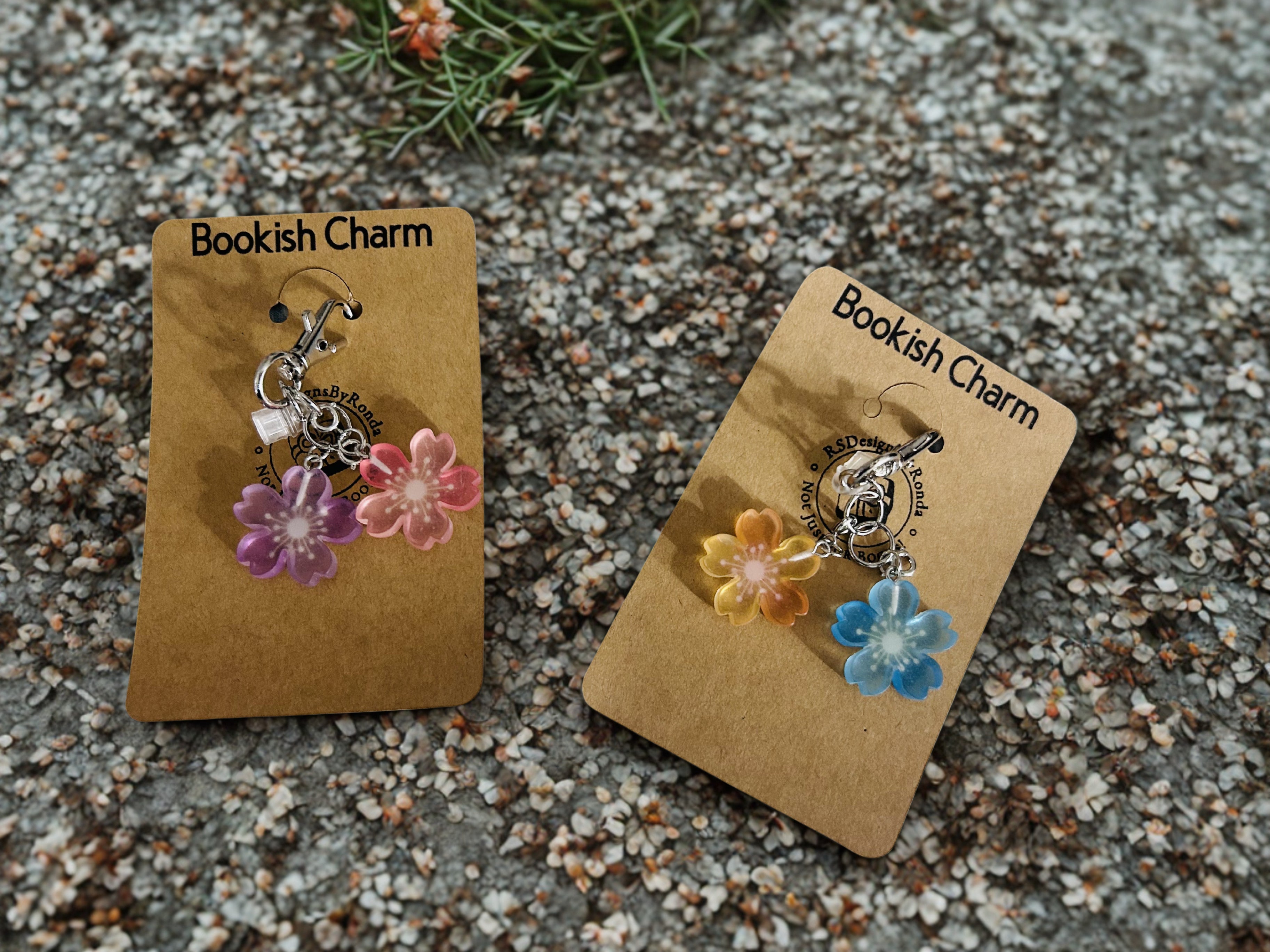 Bookish Reading Journal & eReader USB-C Port Charm