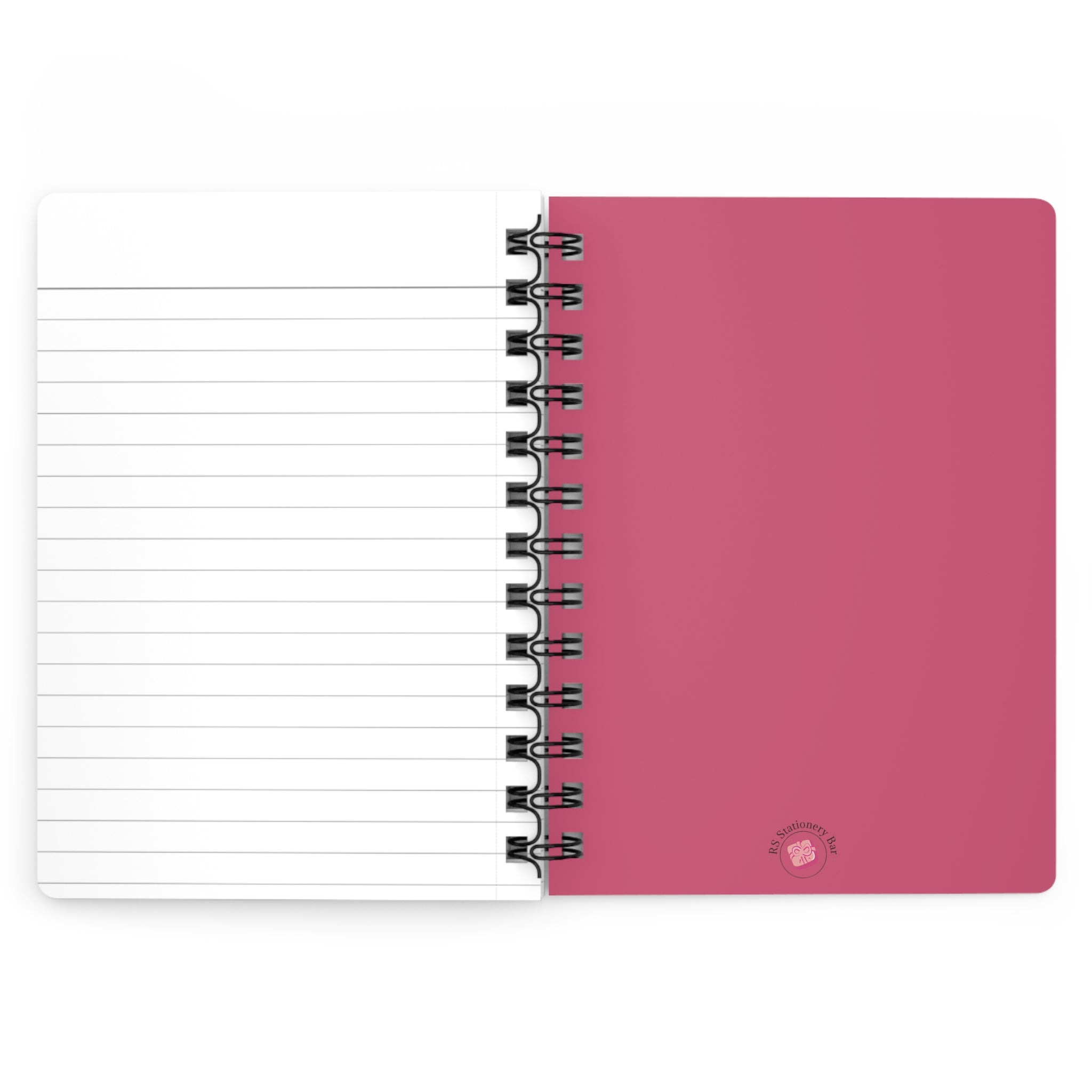 Floral Cotton Candy Petals Luxe Glitter Notebook