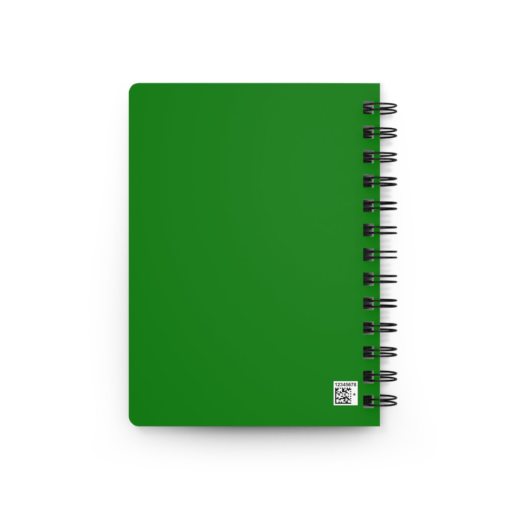 Green Spiral Bound Journal — Eco-Inspired Spiral Notebook