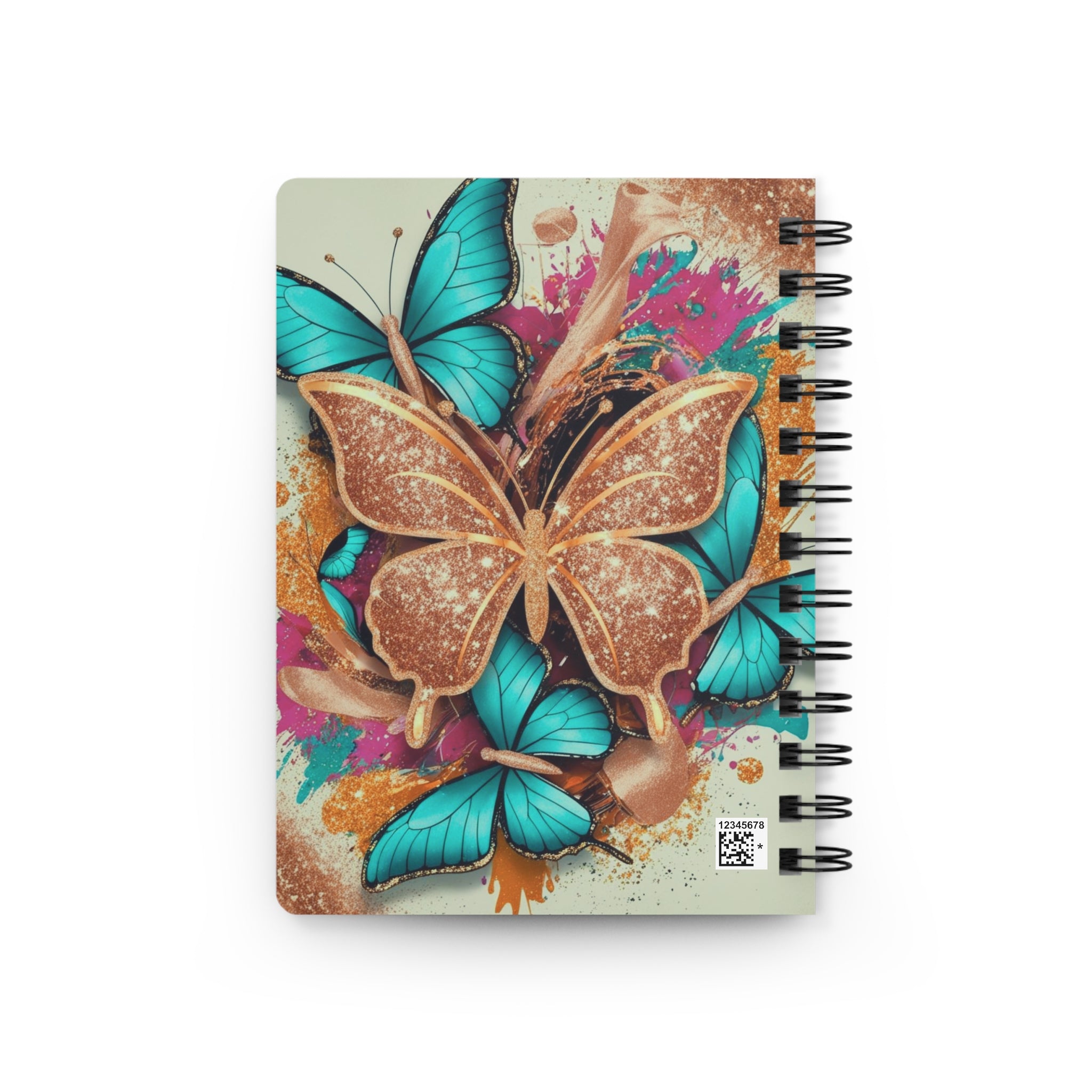 Luxe Bronze Butterfly Notebook | Stylish Journal