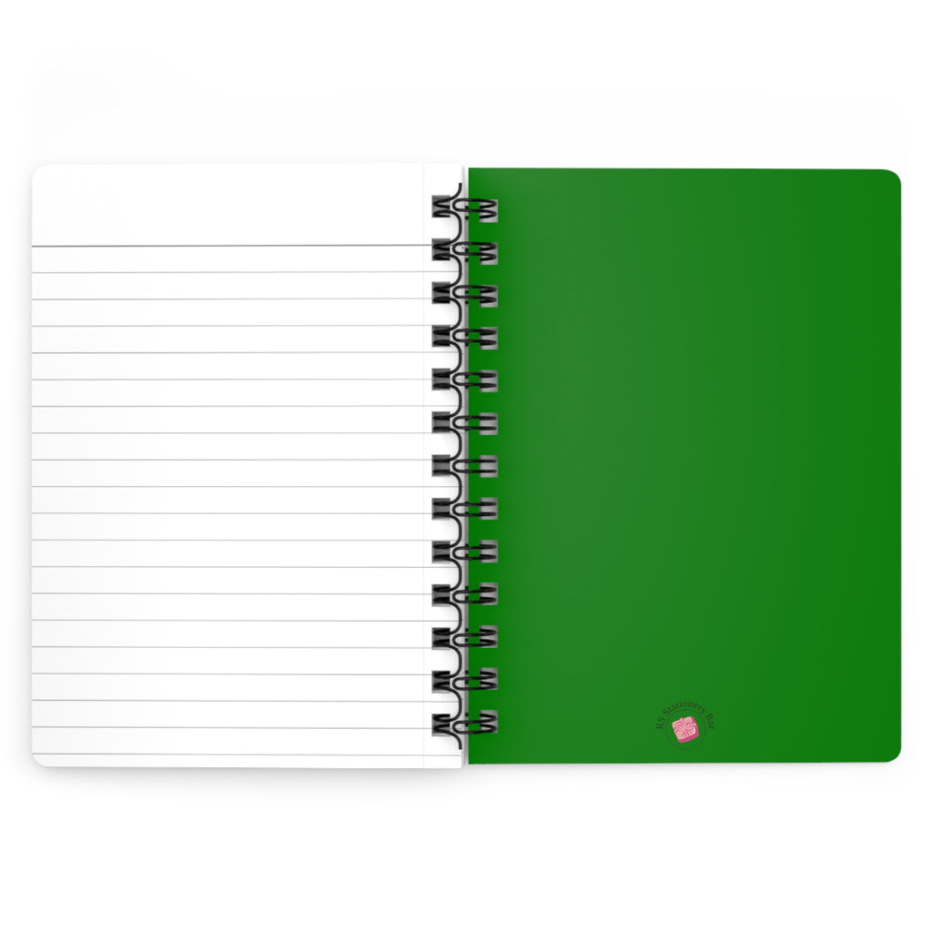 Green Spiral Bound Journal — Eco-Inspired Spiral Notebook