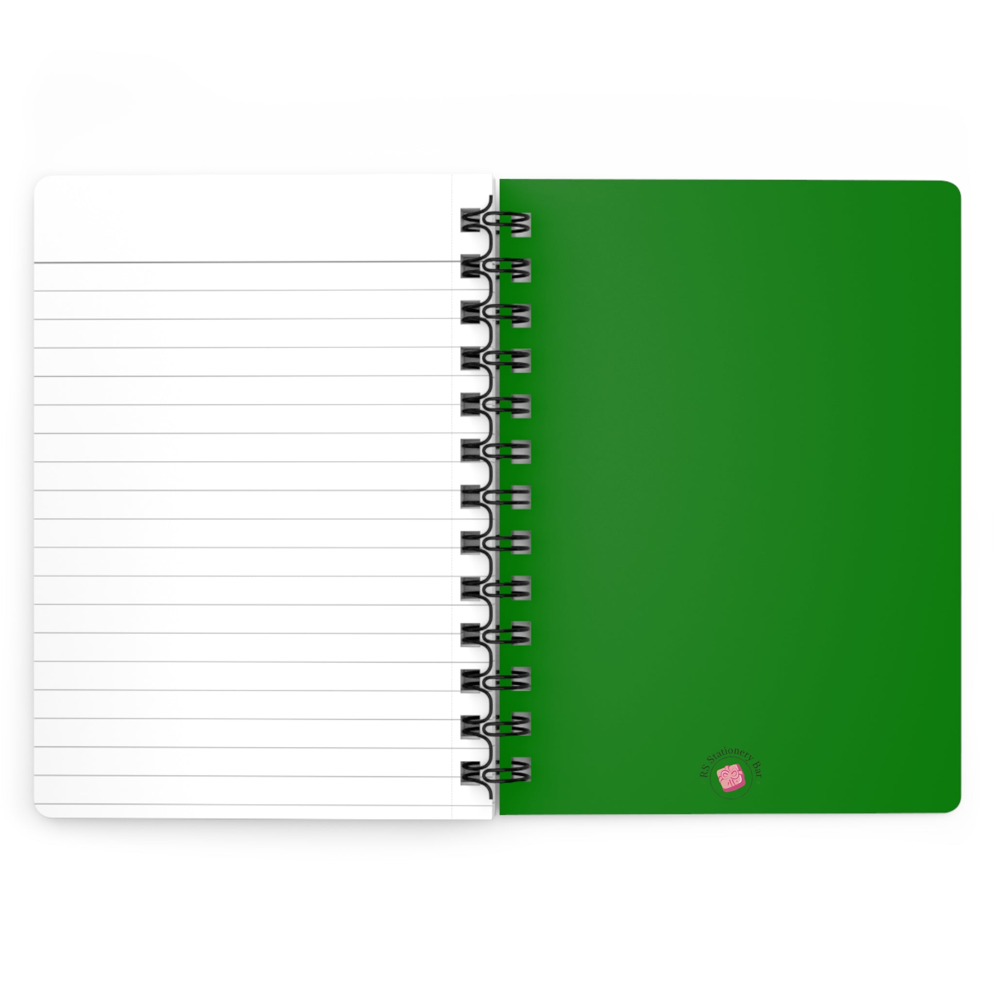 Green Spiral Bound Journal — Eco-Inspired Spiral Notebook