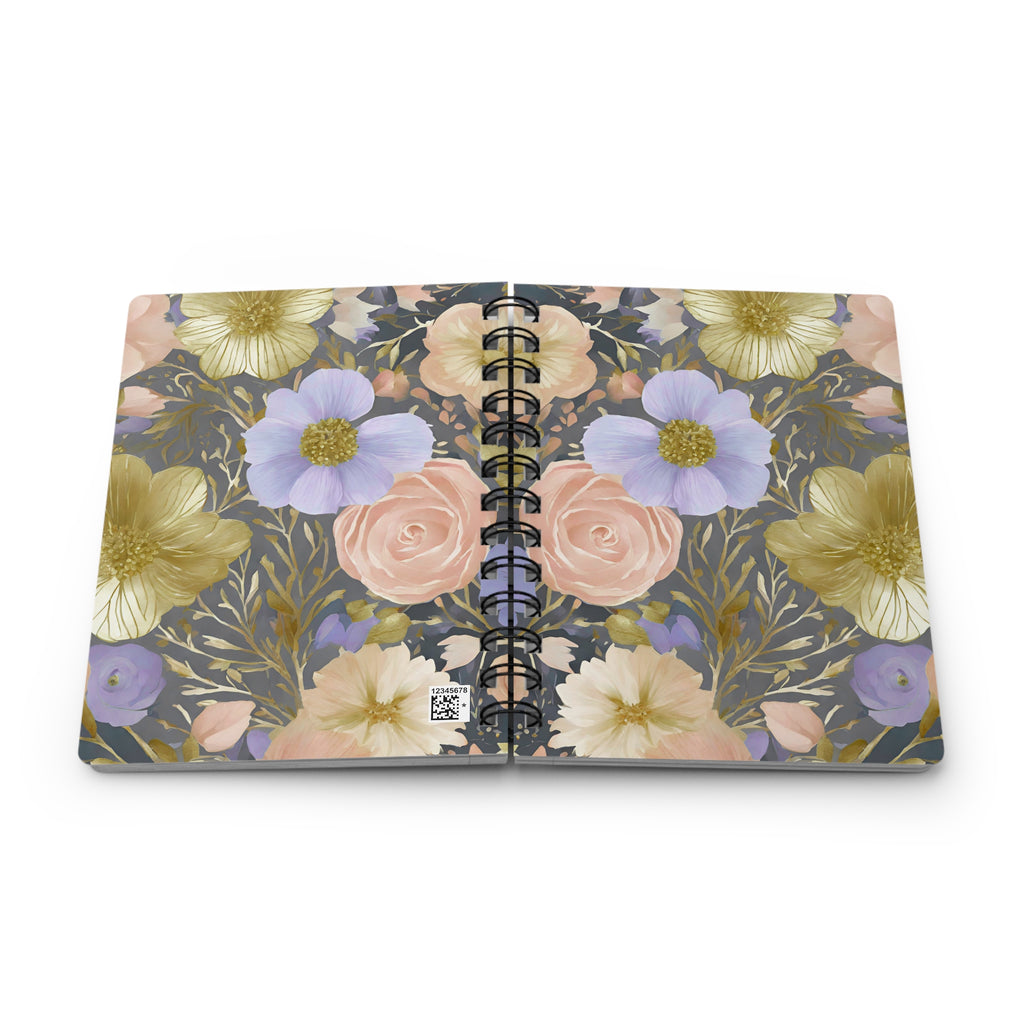 Lilac Bloom Floral Notebook | Spring Journal | Colorful Botanical Stationery Gift
