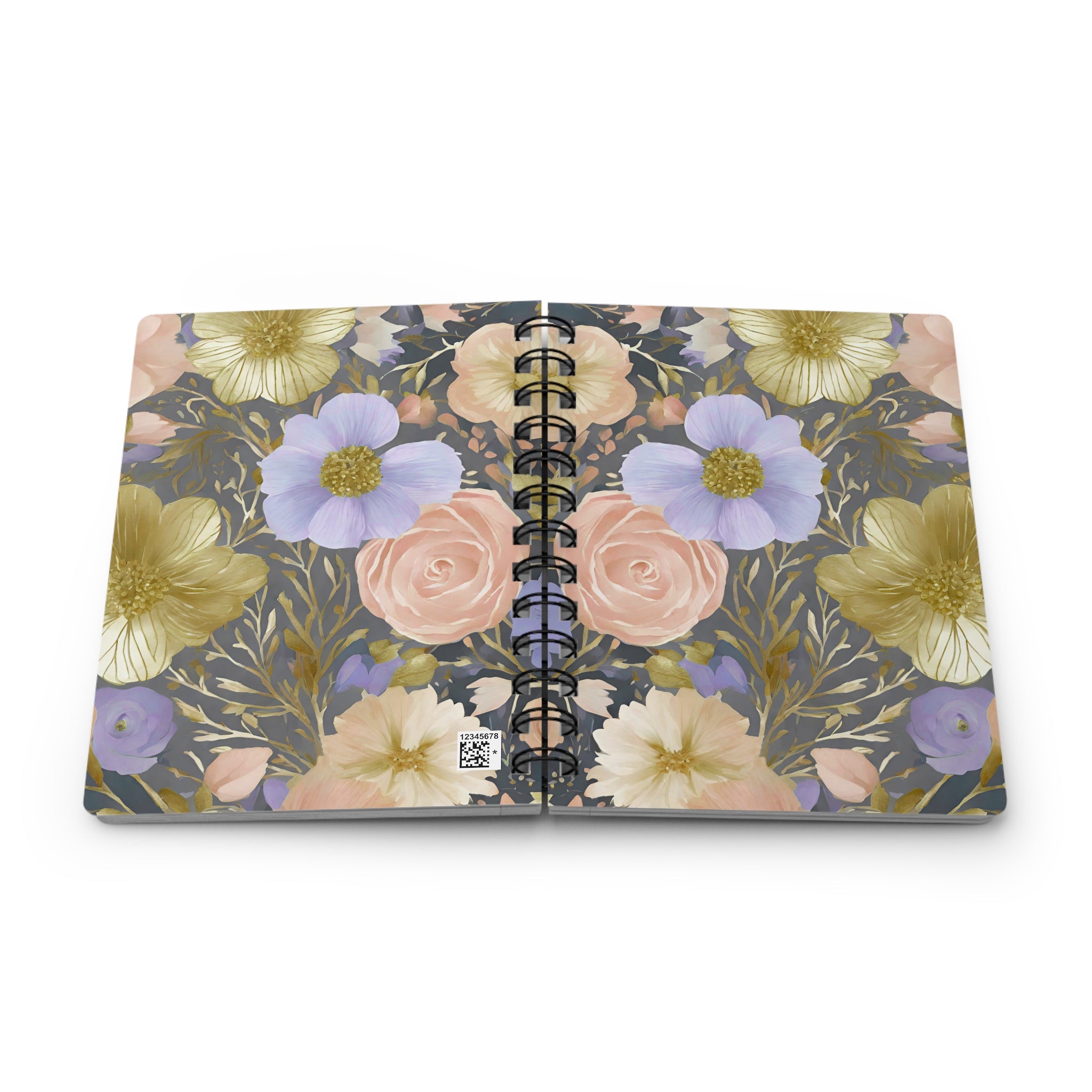 Lilac Bloom Floral Notebook | Spring Journal | Colorful Botanical Stationery Gift