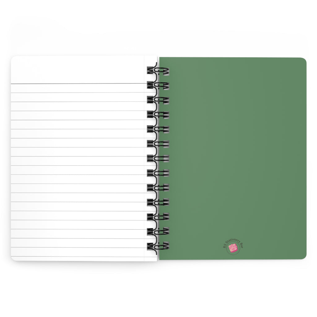 Green Butterfly Luxe Journal Floral Notebook | Elegant Nature-Inspired Writing Journal