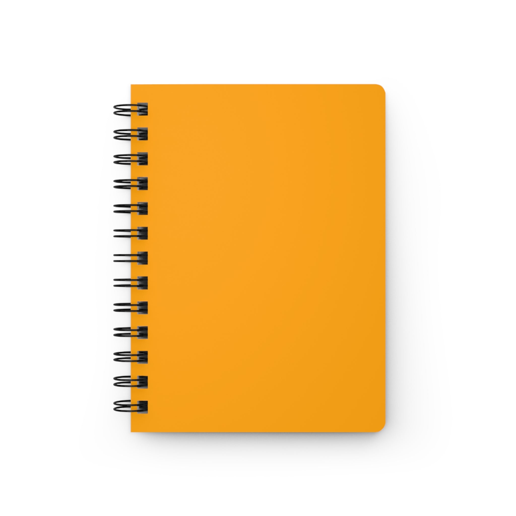 Orange Spiral Notebook — Spiral Bound Journal