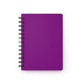 Purple Bright Spiral Journal — Spiral Bound Notebook