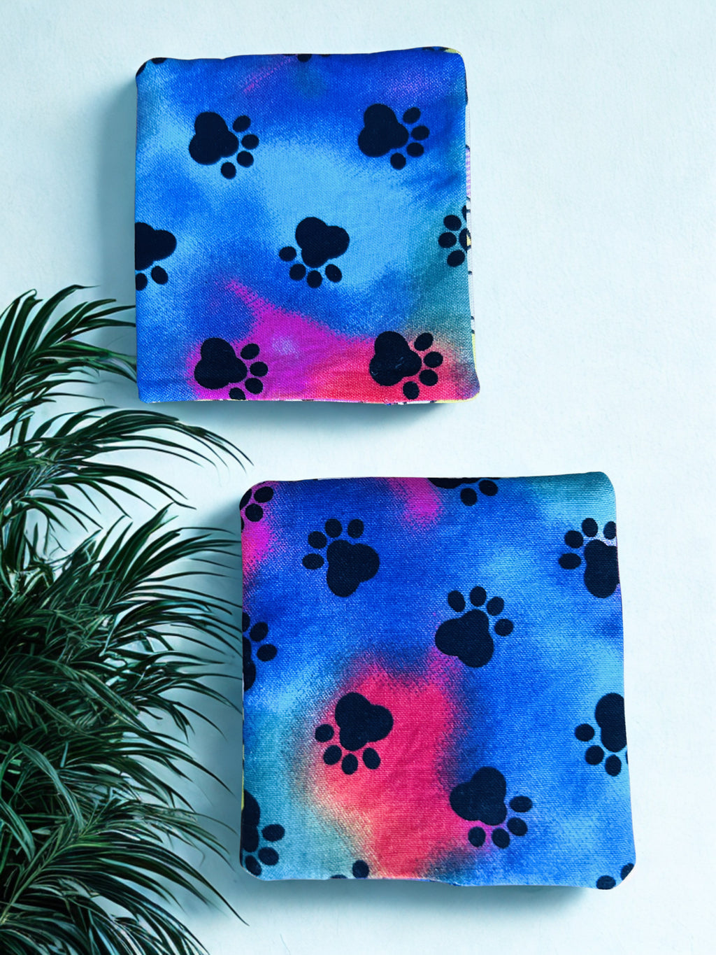 Animal Print Fabric Corner Bookmarks – Set of 2