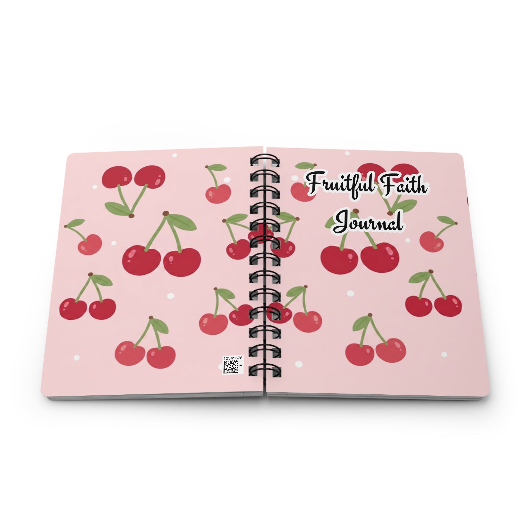 Cherry Pastel Fruitful Faith Journal