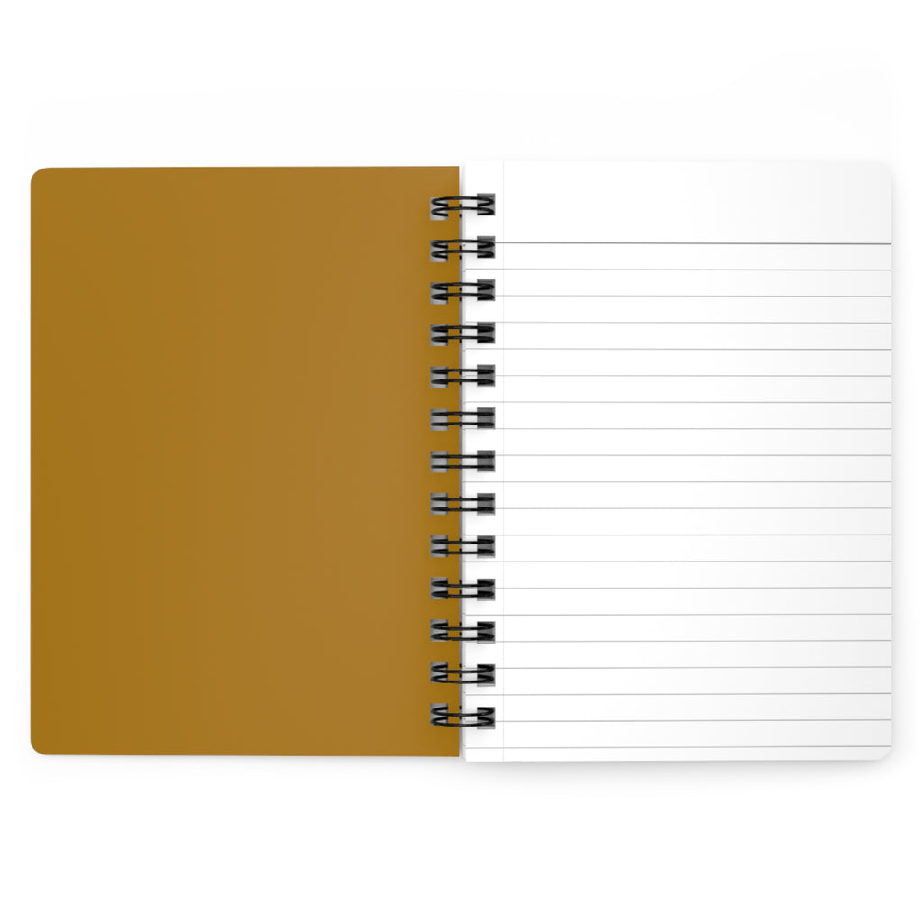 Glitter Paint Brush Stroke Vibrant Notebook