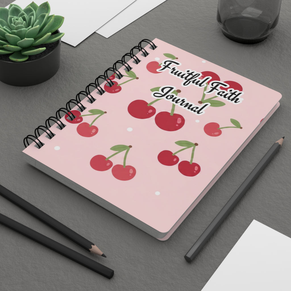 Cherry Pastel Fruitful Faith Journal