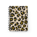 Gold Leopard Cheetah Animal Print Notebook