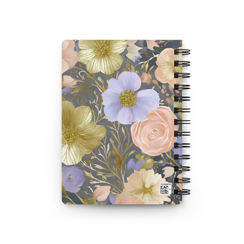 Lilac Bloom Floral Notebook | Spring Journal | Colorful Botanical Stationery Gift