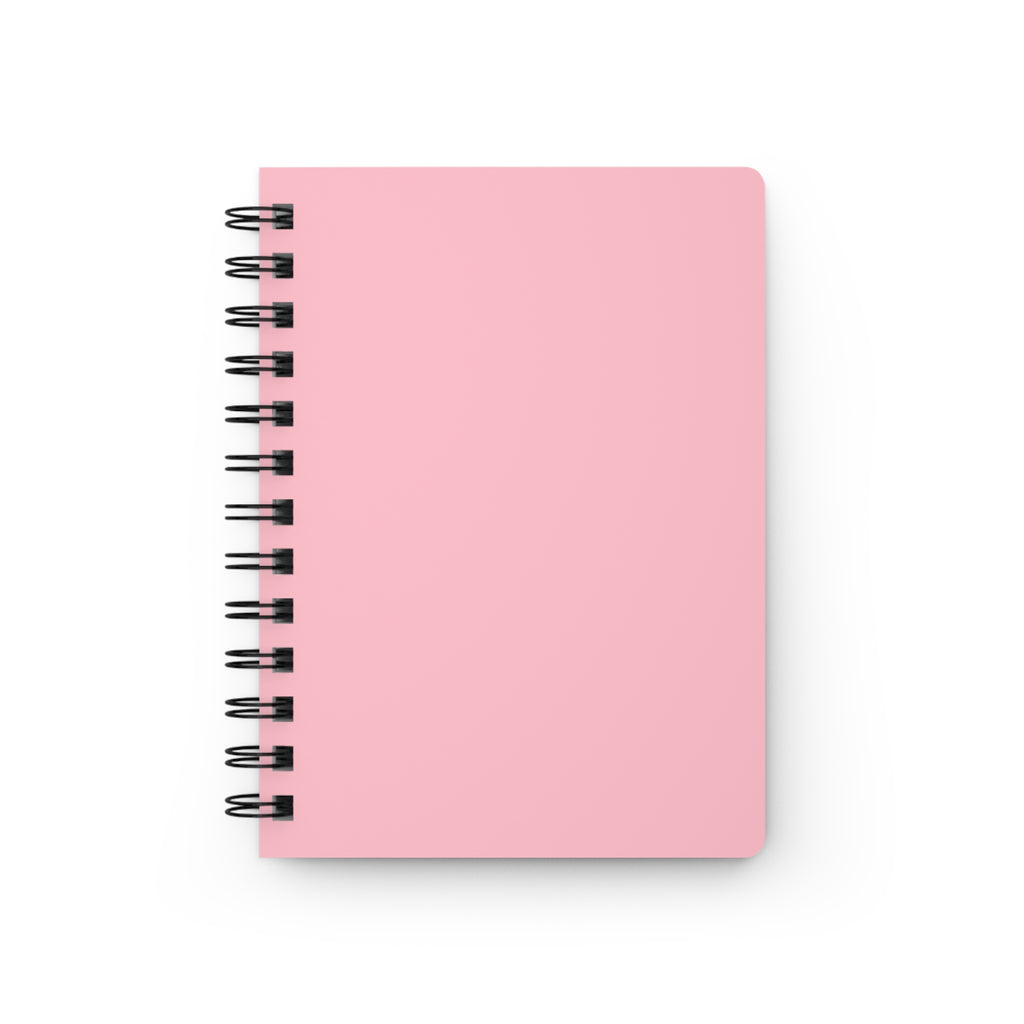 Pink Spiral Notebook — Spiral Bound Journal