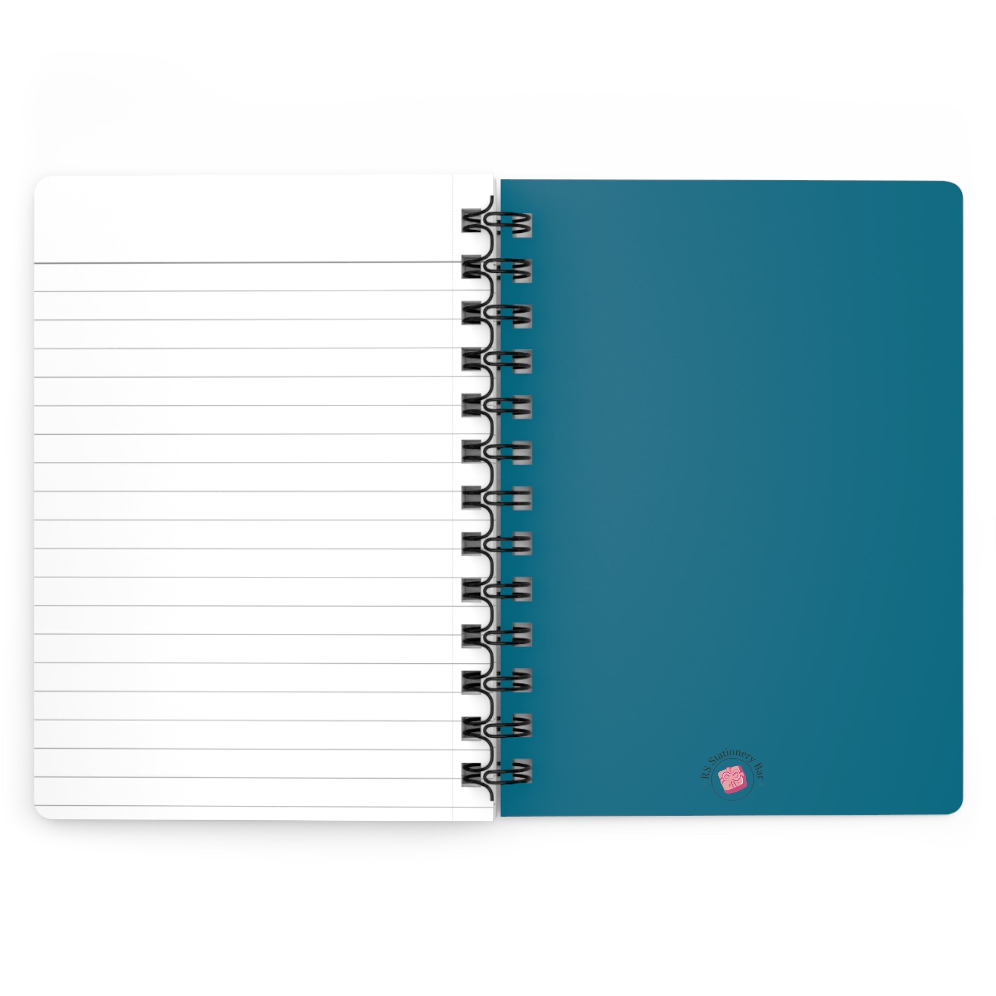 Floral Cotton Candy Glitter Notebook - Floral Detail