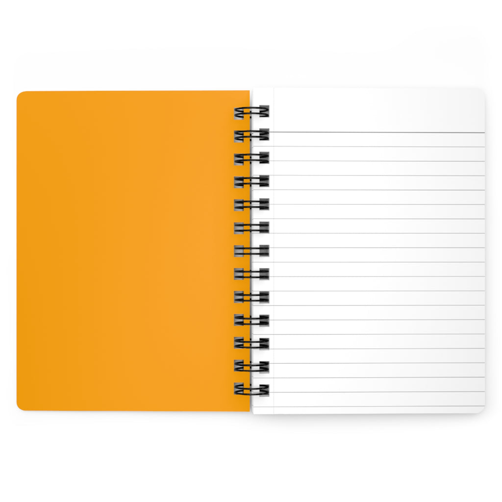 Orange Spiral Notebook — Spiral Bound Journal