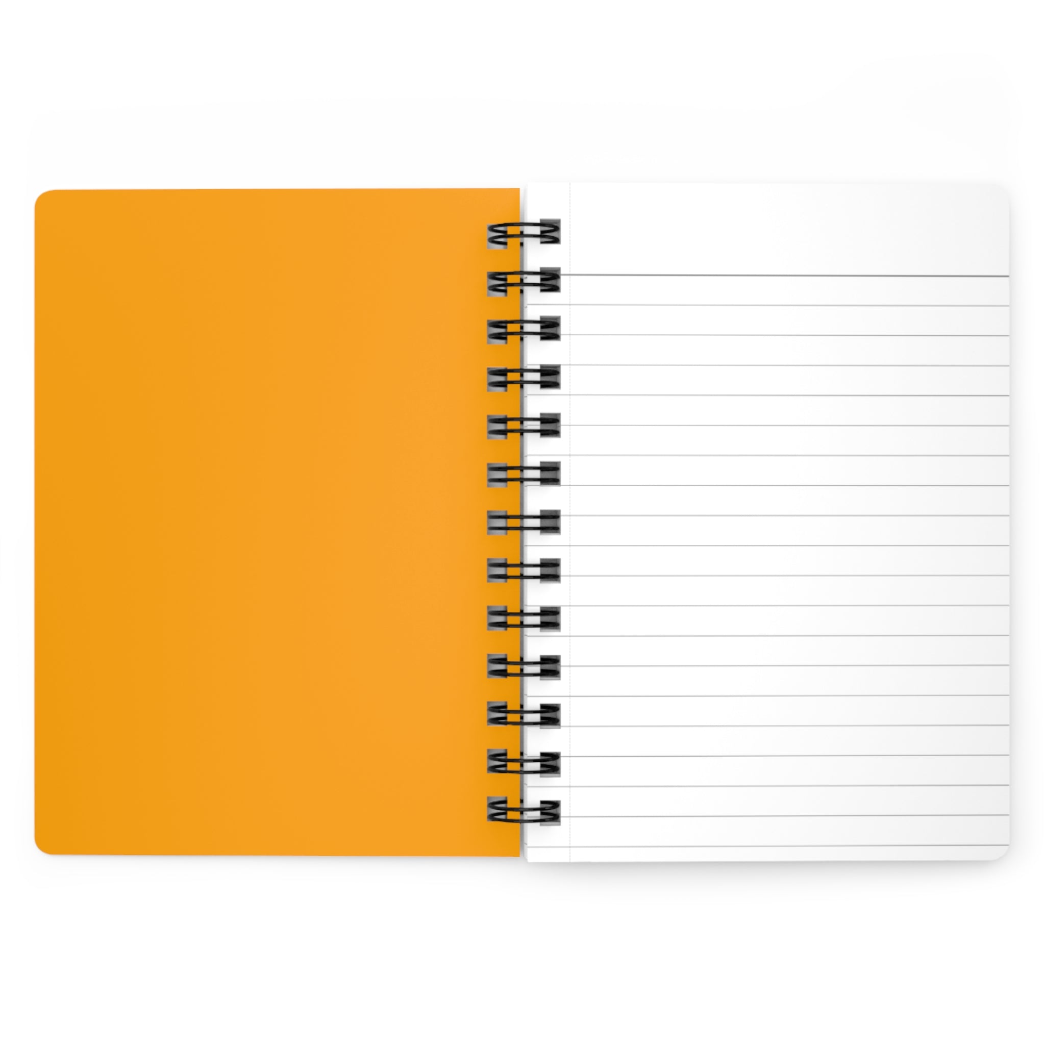 Orange Spiral Notebook — Spiral Bound Journal