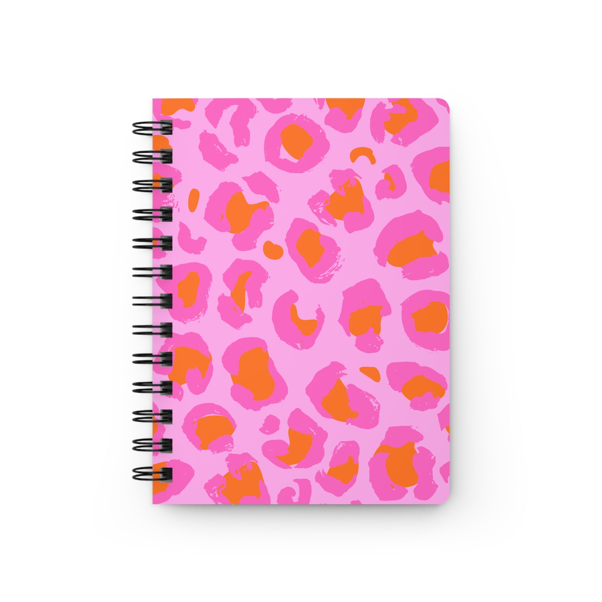 Pink Leopard Cheetah Animal Print Notebook