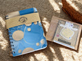 Abstract Blue Circle Notebook Set