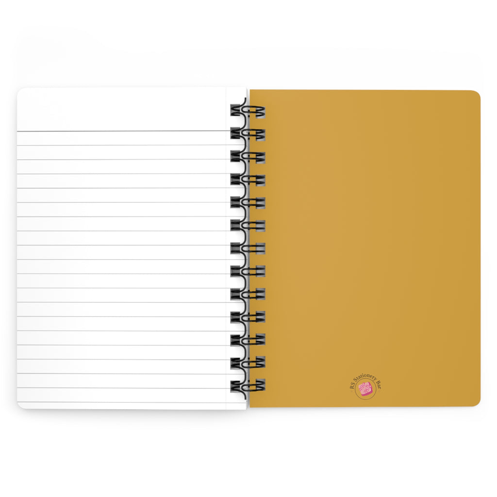 Cotton Candy Butterfly & Bloom Spiral Journal — Glitter Luxe Notebook