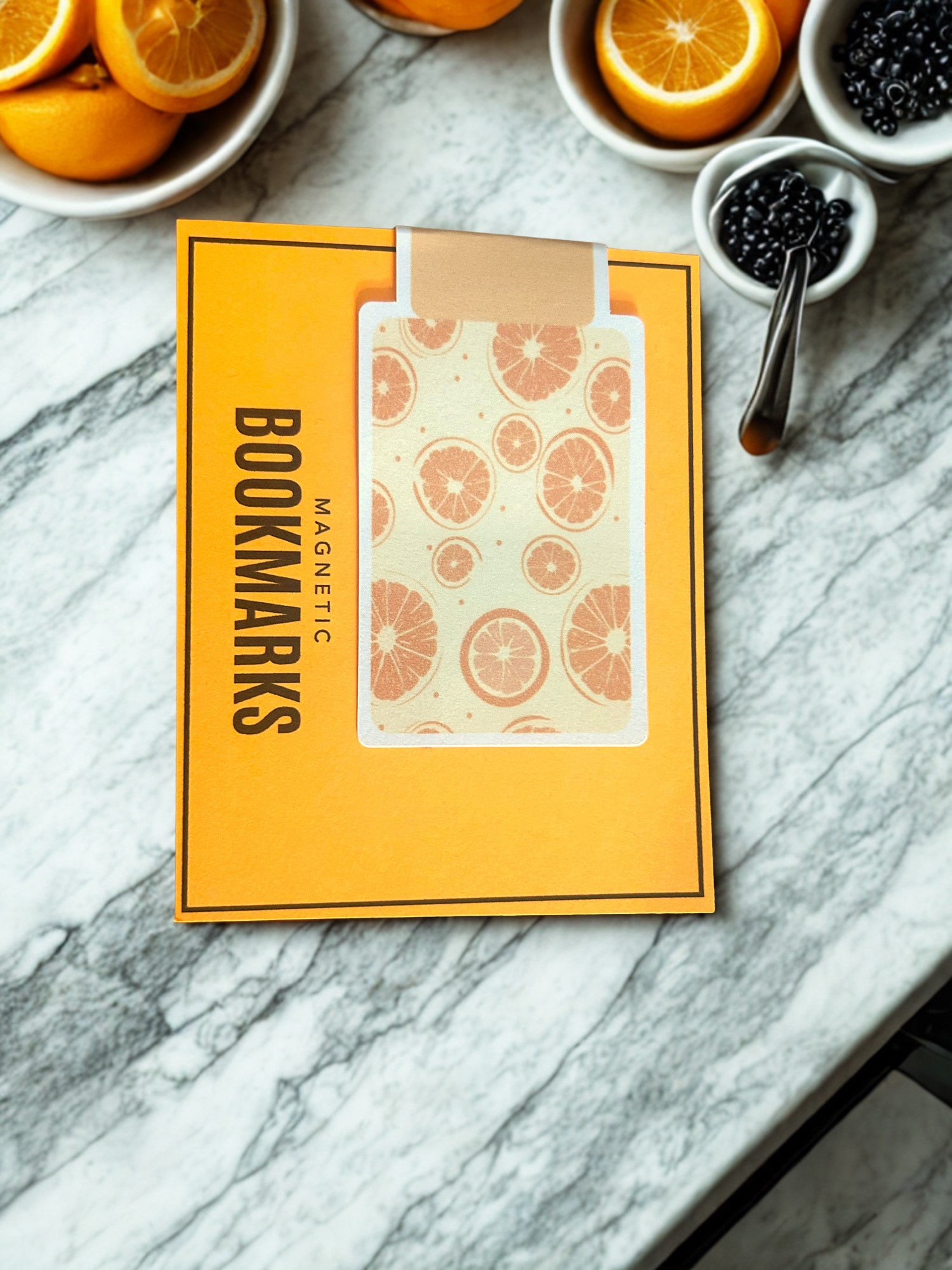 Pastel Fruit Magnetic Bookmark – Reversible Book & Planner Marker