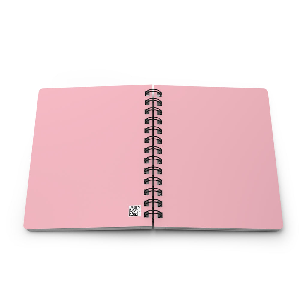 Pink Spiral Notebook — Spiral Bound Journal