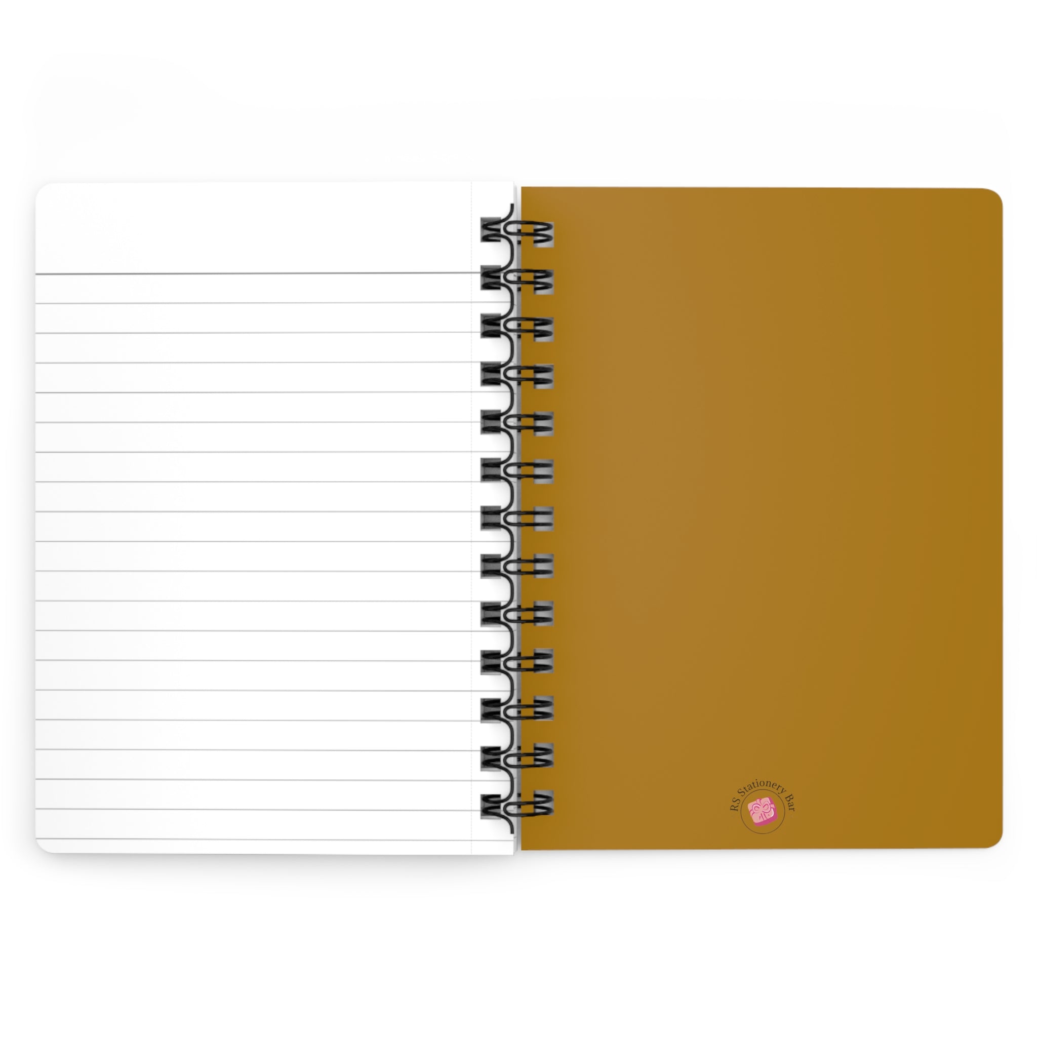 Glitter Paint Brush Stroke Vibrant Notebook