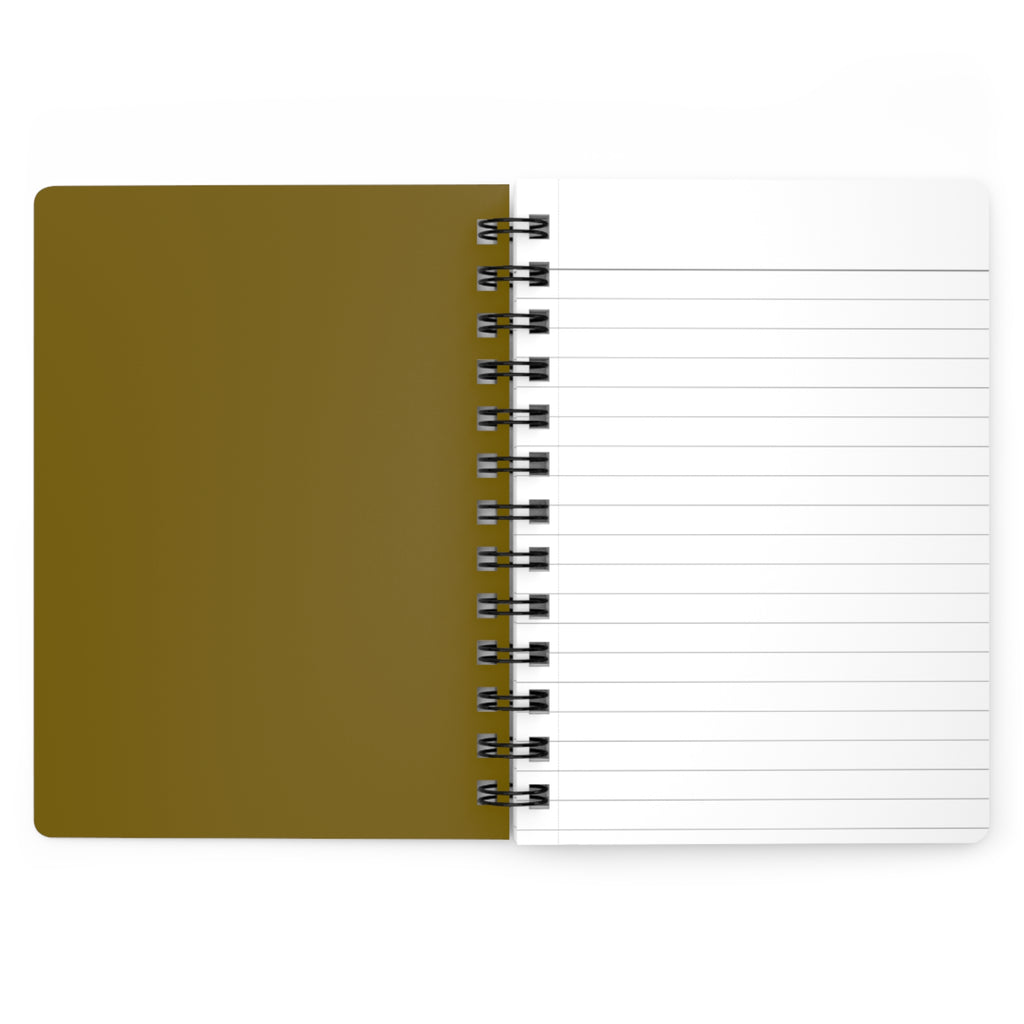 Gold Leopard Cheetah Animal Print Notebook