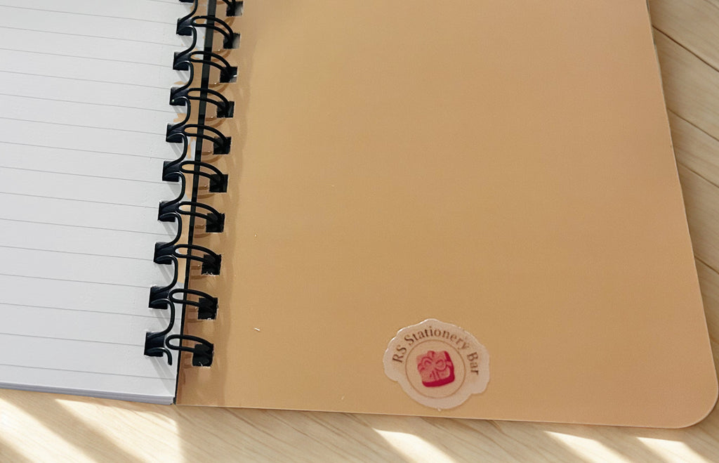 Butterfly Notebook and Butterfly Corner Bookmark & Decorative Charm Set
