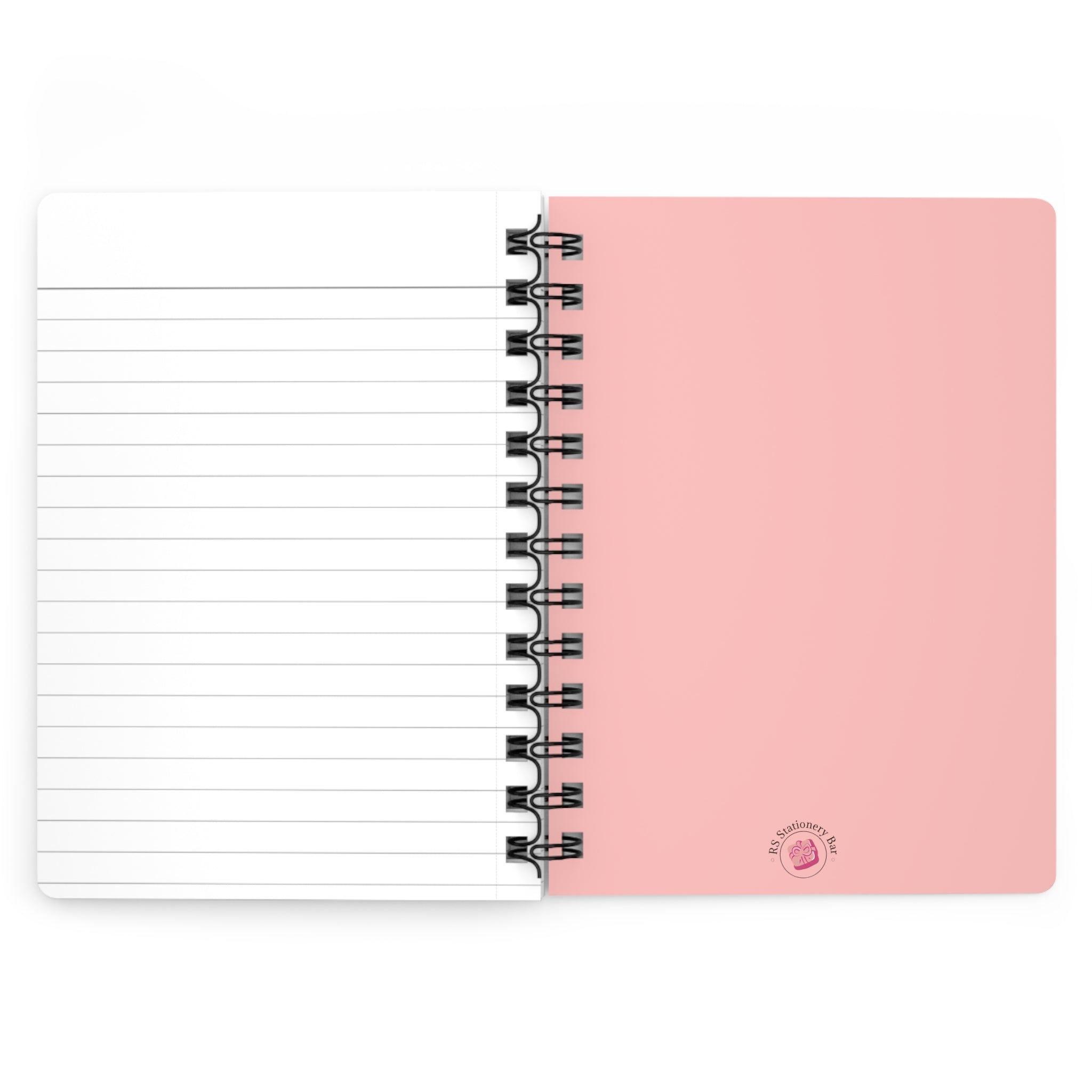 Strawberry Pastel Spiral Bound Journal — Strawberry Fruitful Faith Diary