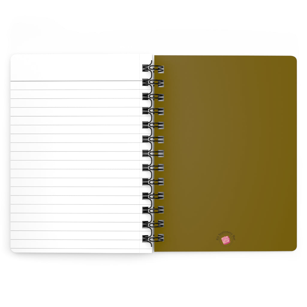 Gold Leopard Cheetah Animal Print Notebook