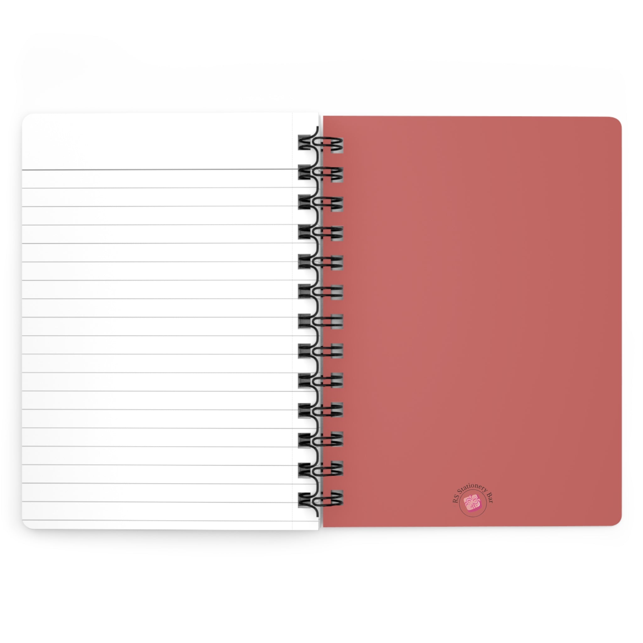 Floral Cotton Candy Luxe Glitter Notebook – Full Bloom Design