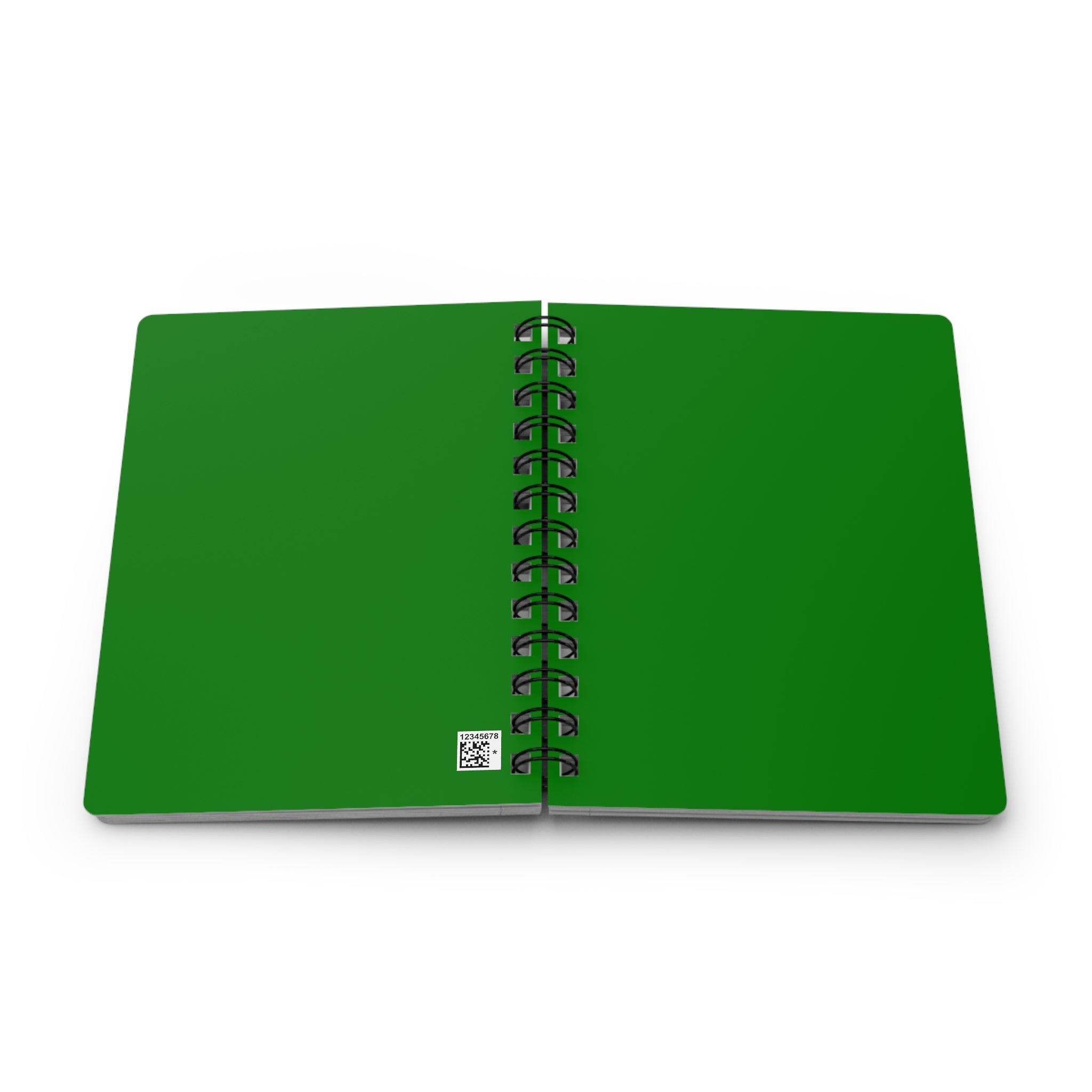 Green Spiral Bound Journal — Eco-Inspired Spiral Notebook