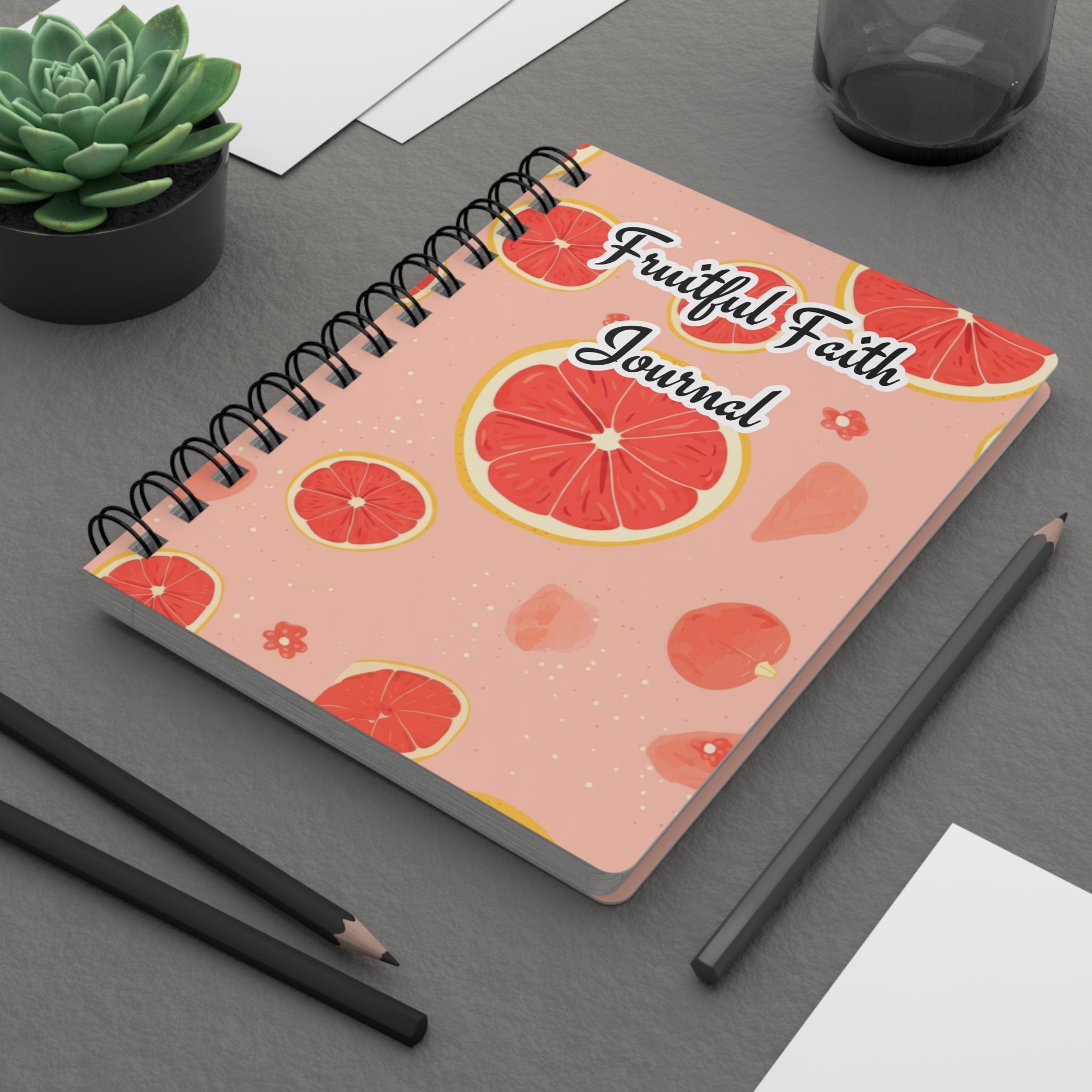 Fruitful Faith Journal - Grapefruit