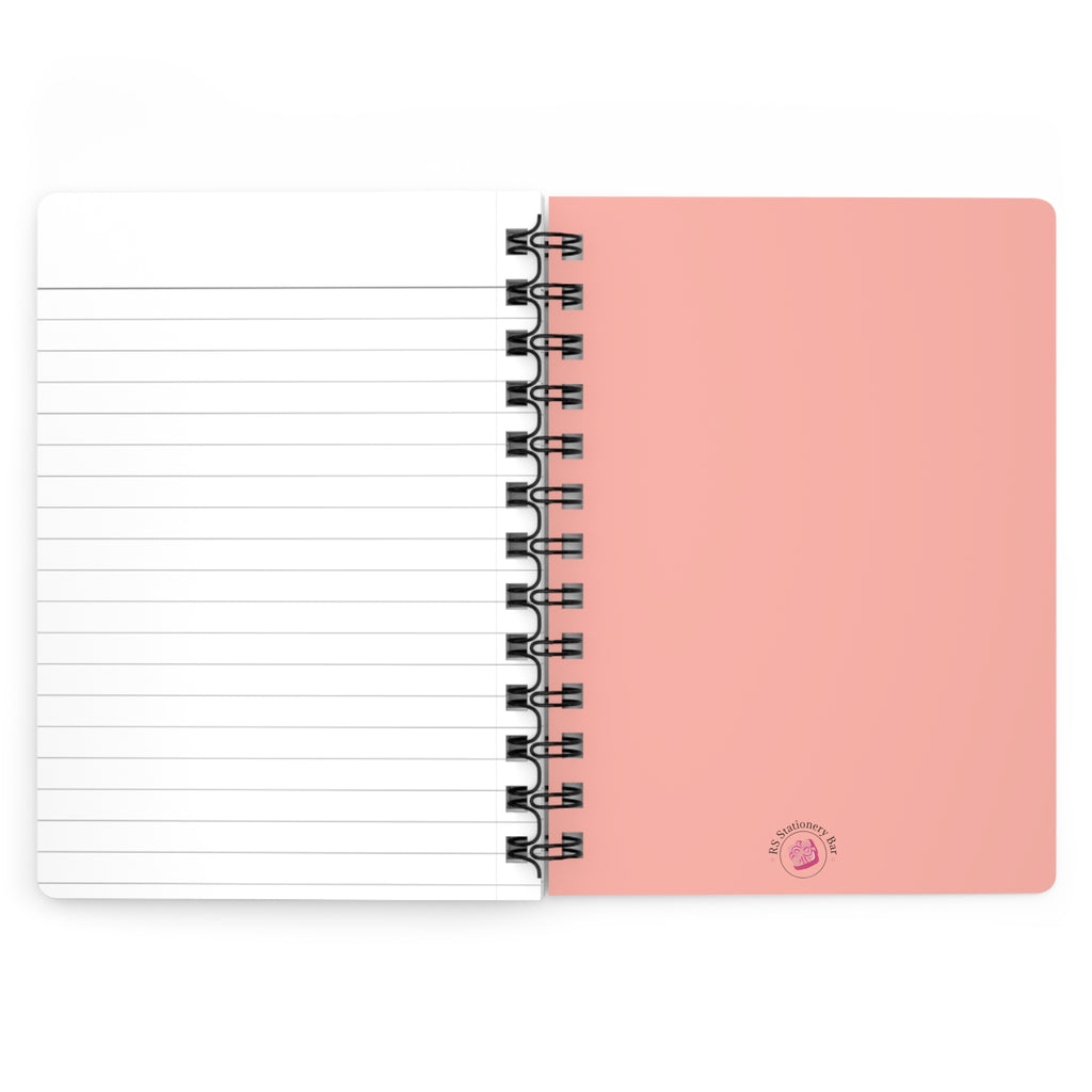 Pink Blooms Floral Notebook | Spring Journal | Colorful Botanical Stationery Gift