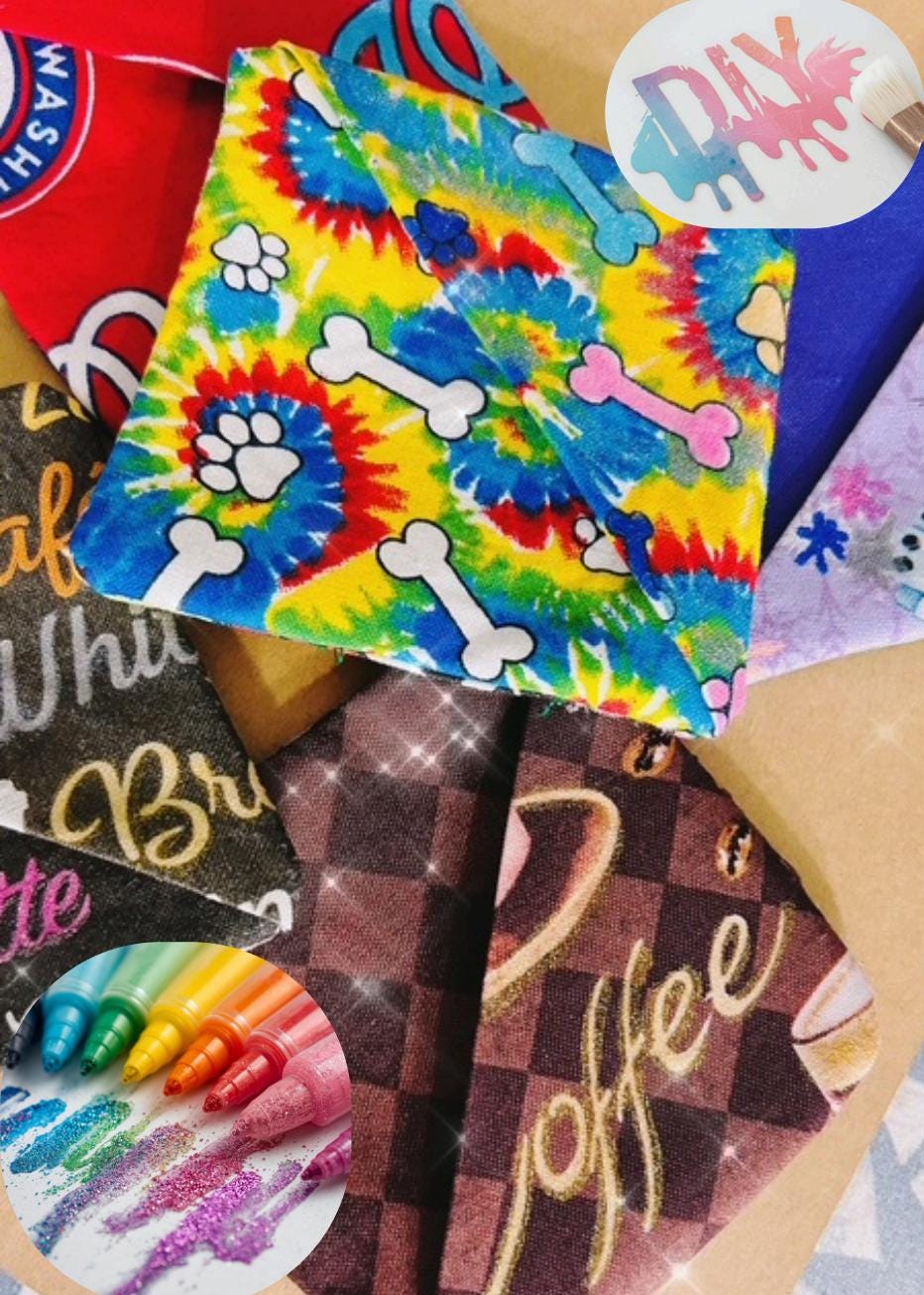 Personalized Corner Fabric Bookmark Set –  Custom Corner Bookmarks