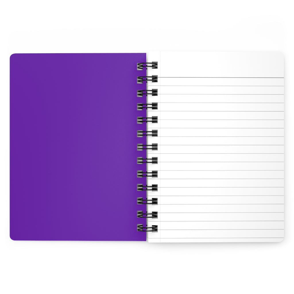 Purple - Leopard Cheetah Animal Print Notebook