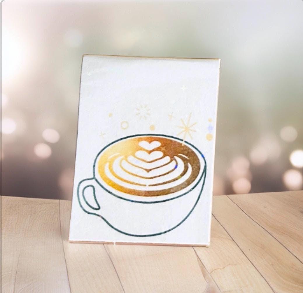 Holographic Latte Magnetic Bookmarks (Set of 3) | Coffee Bookmark | Book Lover Gift
