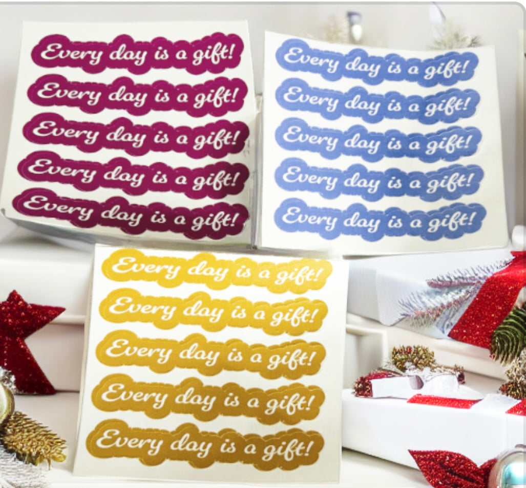 Journal Sticker Set – Inspiration & Planner Pastel Color Stickers