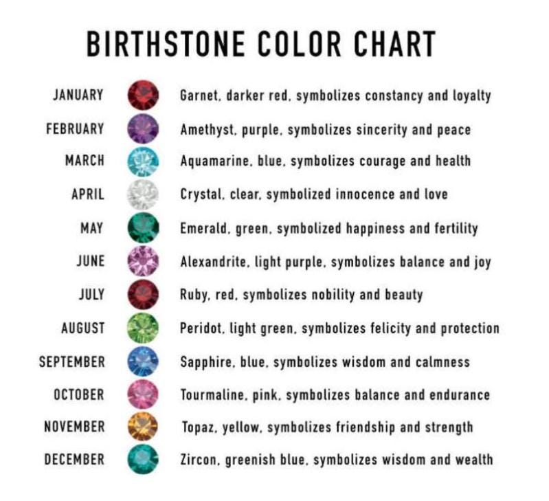 Holographic Birth Month Flower Magnetic Bookmark