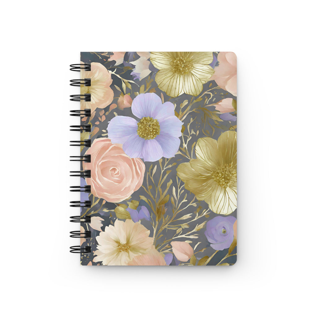 Lilac Bloom Floral Notebook | Spring Journal | Colorful Botanical Stationery Gift