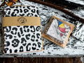 Black and White Leopard Print Spiral Notebook Set