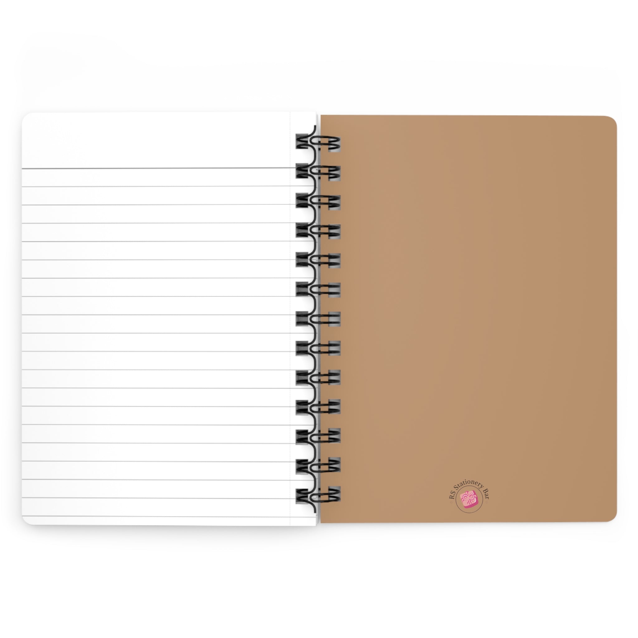 Cotton Candy Luxe Glitter Notebook – Abundant Floral Design