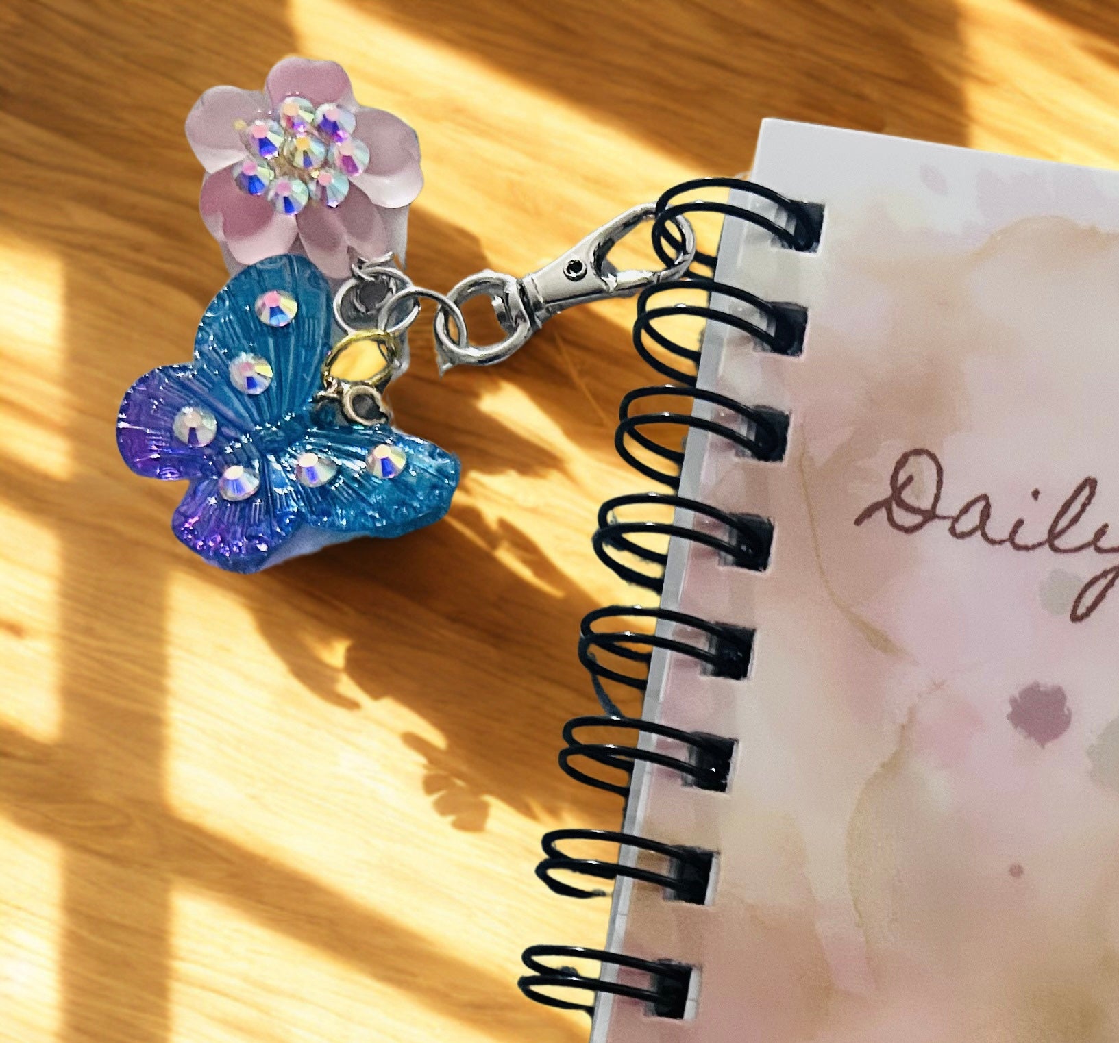 Bookish Reading Journal & eReader USB-C Port Charm