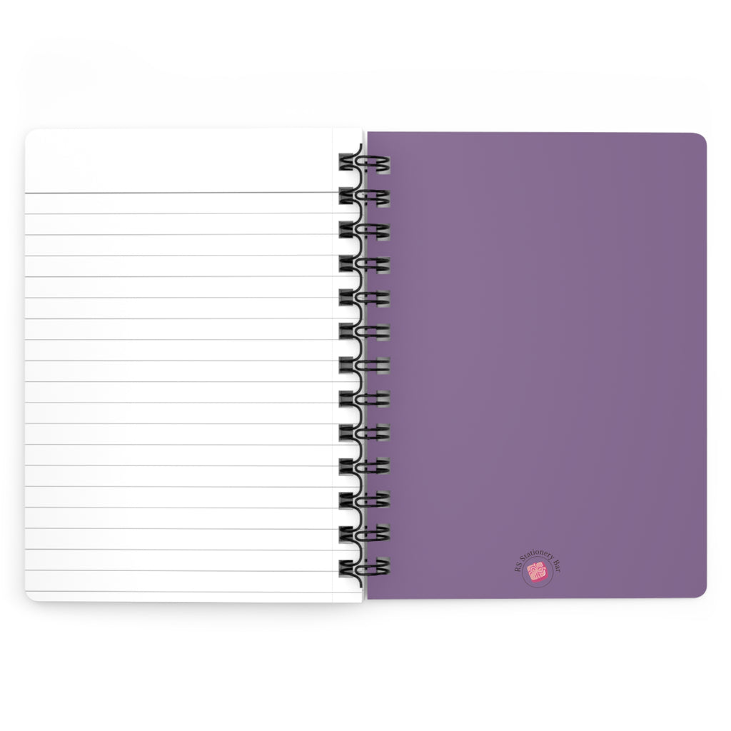 Purple Bloom Floral Notebook | Spring Journal | Colorful Botanical Stationery Gift