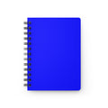 Blue Spiral Bound Journal — Blue Spiral Notebook