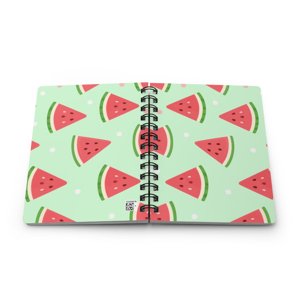 Watermelon Fruit-Inspired Luxe Notebook Set