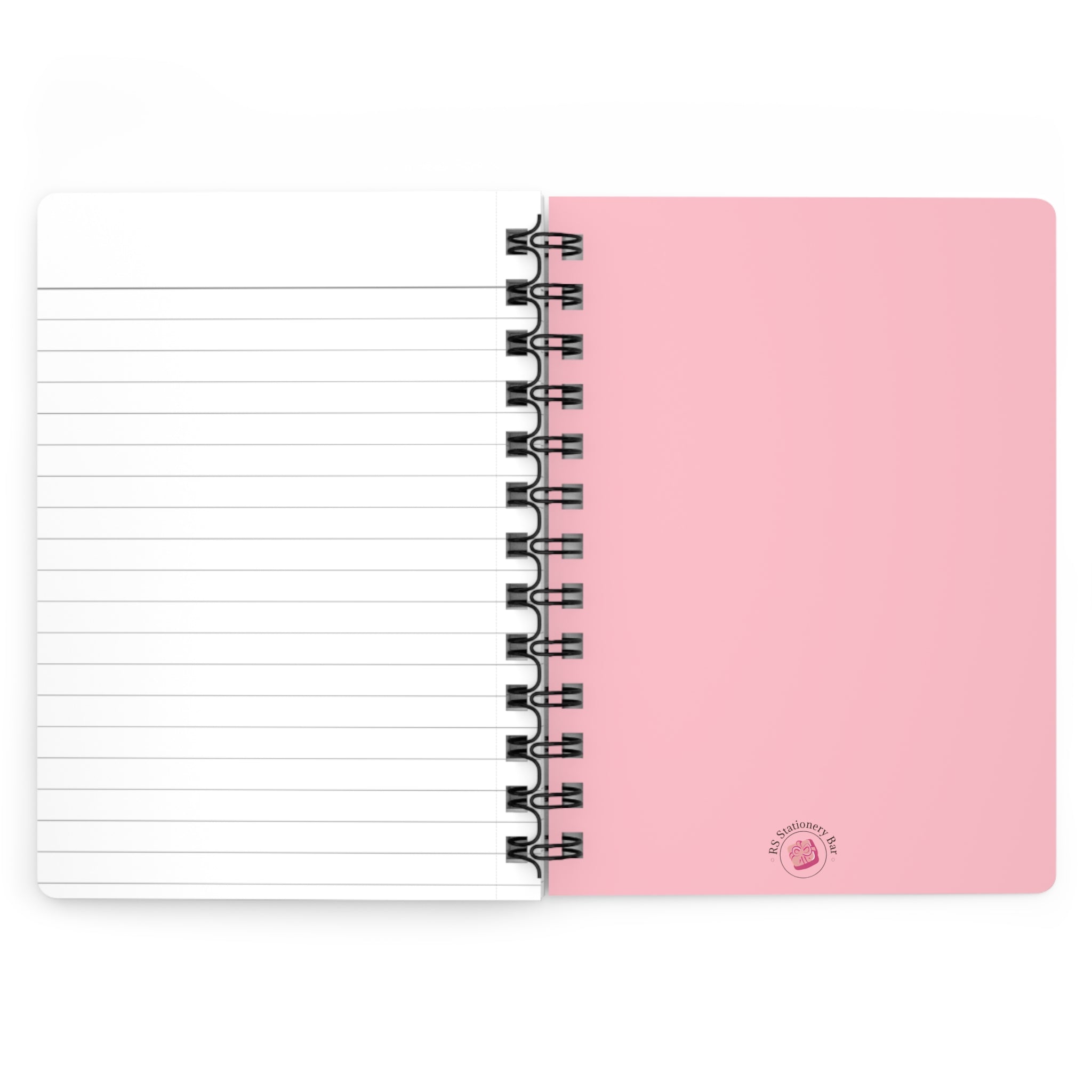 Pink Spiral Notebook — Spiral Bound Journal
